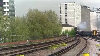 30777 Sir Lamiel passing Vauxhall Cathedrals express 29/4/10