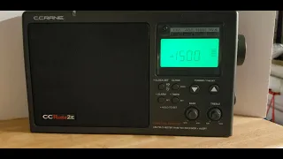 C Crane CCRadio 2e VS Radiwow R-108 1500 kHz possible WFED Washington DC