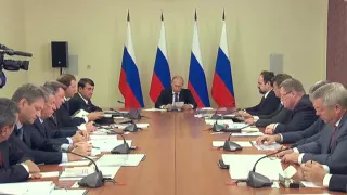 Совещание о развитии портов Азово Черноморского бассейна  Владимир Путин