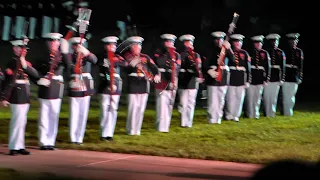 Marine Corps Silent Drill Platoon, Evening Parade Performance