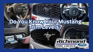 Learn The Mustang Trim Levels