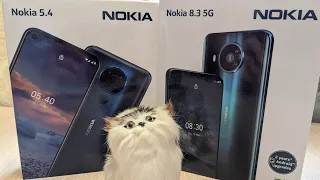 Nokia 5.4 и Nokia 8.3 Такие одинаковые и такие разные...