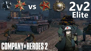 CoH2: Elite 2v2 - Hans, Cost vs Price, ProDigy (Company Of Heroes 2)