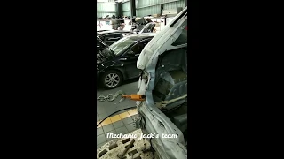 Mechanic Jack| The whole process of car restoration (Nissan Qashqai) after serious accident
