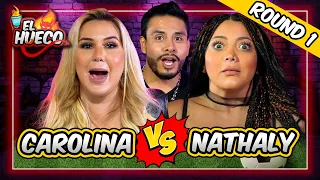 NATHALY😈VS CAROLINA JAUME🥵 EN EL HUECO MUNDIALISTA- PARTE 1