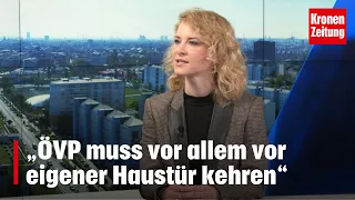 U-Ausschuss: „ÖVP muss vor allem vor eigener Haustüre kehren“ | krone.tv NACHGEFRAGT