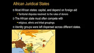 005 International Relations Theory Lecture 20 International Relations of Africa