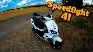 Peugeot Speedfight 4 70ccm VS MT125 | @LuisBrygala