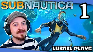 DIVING INTO AN ALIEN OCEAN - Subnautica - PART 1 - Blind Playthrough