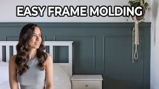 Frame Molding Wall Tutorial | Easy & Affordable DIY