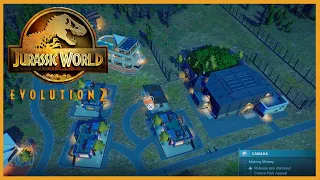 Jurassic World Evolution 2: Challenge Mode - Canada - Best Start Jurassic Difficulty (PS5 Gameplay)