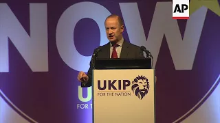 Pro-Brexit UK Independence Party names new leader