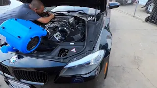 INSTALLING DOWN PIPES ON BMW F10