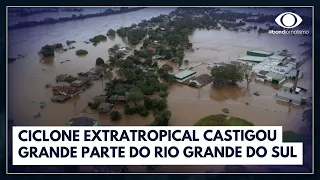 Tempestades deixam 21 mortos no Rio Grande do Sul | Jornal da Noite