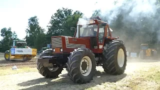 Fiat 1000, 1500, 1580 & 160-90 Turbo DT - Pulling The Heavy Sledge | Tractor Pulling Denmark