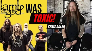 Lamb of God Was TOXIC - Chris Adler #lambofgod