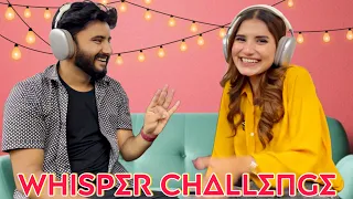 WHISPER CHALLENGE | FUNNIEST CHALLENGE EVER | @NimraAliReal@ThatWasCrazy