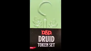 D&D Druid Token Set (2020, Gale Force Nine) -- What's Inside