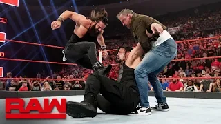 Shane McMahon and Elias interrupt Roman Reigns vs. Drew McIntyre: Raw, May 6, 2019