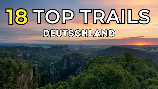 18 Weitwanderwege in Deutschland (Top Trails of Germany)