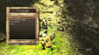 Dark Souls II - Harvest Valley: Altar of Sunlight Praise The Sun Gesture "Brilliant Covenant" Joined