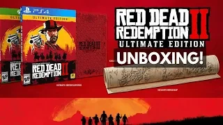 Unboxing Red Dead Redemption 2 Ultimate Edition and Collector's Box