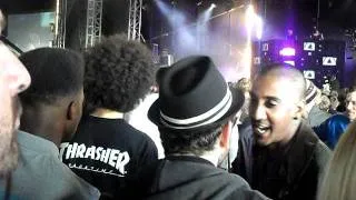 Chase and Status dance to Nero at Radio 1's big weekend 14/5/11