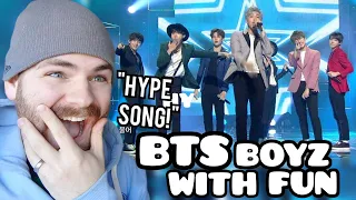 First Time Hearing BTS "Boyz with Fun" | LIVE | Reaction