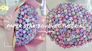 Paper Star Bouquet Tutorial⭐💐| Best Handmade Gift Idea for Mother's Day/Birthday/Anniversary/Wedding