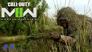 GHILLIE SUIT SNIPING | CALL OF DUTY MODERN WARFARE 2 | (PART - 3) | NO COMMENTARY GAMEPLAY I #3