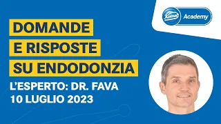 9) L'esperto di endodonzia, il Dr. Fava, risponde alle domande degli odontoiatri - 10 Luglio 2023