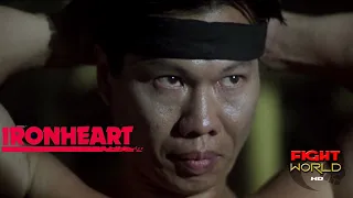 Bolo Yeung (Ice) vs Britton K. Lee (John Keem) - Ironheart 1992 - Corazon de hierro - Fight World Hd
