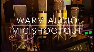 Warm Audio Microphones (WA251, WA87, WA47, WA47jr) Shootout I  Shred shed
