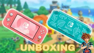Novo Nintendo Switch Lite - Animal Crossing Bunddle (Unboxing Português -BR)