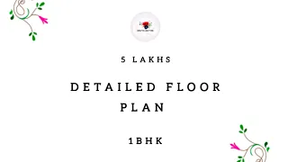 11x23 | 5Lakhs | 1BHK | East Facing | Latest | Budget Friendly House Plan #construction #home