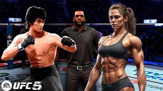 PS5 | Bruce Lee vs. Athlete Girl (EA Sports UFC 5)