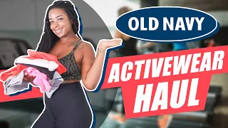 OLD NAVY ACTIVEWEAR | WORKOUT CLOTHING TRY-ON