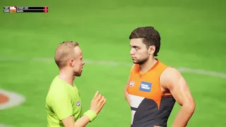 AFL  Elimination final Sydney VS GWS 2021 highlights AFL Highlights evolution 2