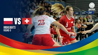 Poland vs Switzerland | Highlights | Women's EHF EURO 2022 Qualifiers