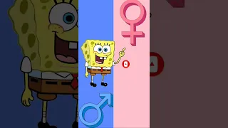 SpongeBob SquarePants gender swap edit #short #genderswap #spongebob #youtubeshorts #shorts #viral