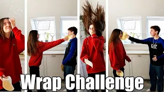 Wrap Challenge mit Ash`s Freundin 🤣 TipTapTube