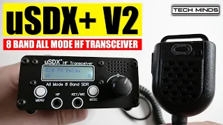 uSDX+ v2 8 BAND ALL MODE HF TRANSCEIVER