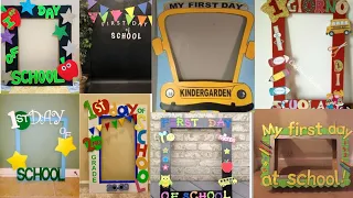 preschool&Kindergarden students first day school frame ideas/school&classroom decoration ideas
