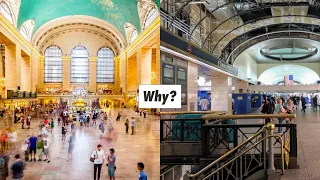 Why is Grand Central So Different than Penn Station?