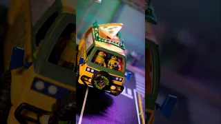 TMNT Party Wagon Drifts In Stop Motion🔥 Ninja Turtles Chasing Ninja!