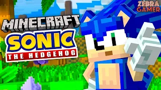 Minecraft Sonic the Hedgehog DLC!! - Zebra's Minecraft Fun