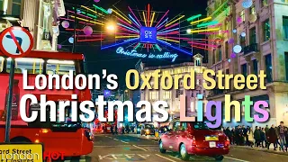 London’s Oxford Street Christmas Lights 2018 - Spectacular visual delight