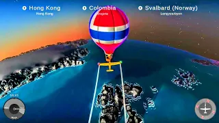 Pilok Cessna visame pasaulyje! 🛩🌥🌎  - Geographical Adventures GamePlay 🎮📱 🇱🇹