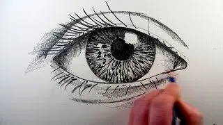 How To Draw A Realistic Eye: Narrated Step by Step