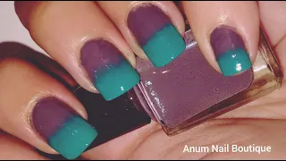 Ombre Nail Art For Beginners | Using a Kitchen Sponge  | Step by Step